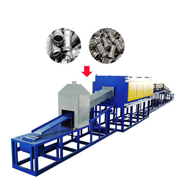 kwaliteit  Stainless Steel Continuous Bright Heat Treatment Belt Parts Bright Annealing Tubular Annealing Furnace fabriek