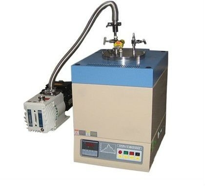 1600.C de vacuümsmeltkroes dempt - oven met kwartssmeltkroes Dia150mmxH200mm